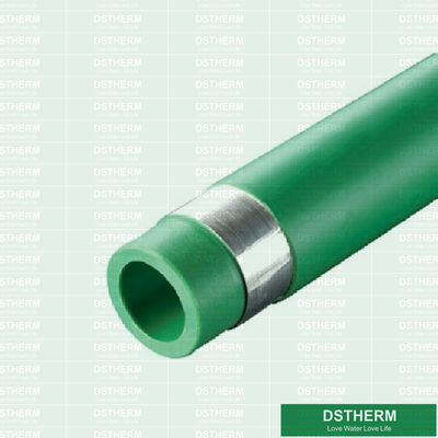 Tubo composito di alluminio di plastica affidabile puro di 100% PPR Stabi per la norma dell'impianto idraulico DIN8077/8078 della Camera
