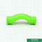 Dimensioni di colore verde della curvatura di esclusione degli accessori del tubo di Ppr del rifornimento idrico 20 - 32 millimetri