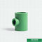 Colore verde fondente degli accessori per tubi di Ppr, approvazione Ppr del Ce Iso9001 che riduce T