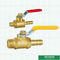 Mini Brass Ball Valve Male per annaffiare le dimensioni e logo di Barb With Level Handle Customized