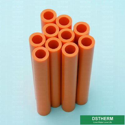 Il tipo casuale la C Ppr del polipropilene arancio di colore del tubo di Ppr convoglia l'acqua calda fredda e che fornisce il tubo di Ppr