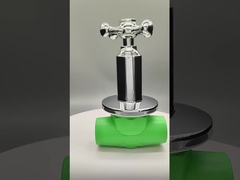 Valvola a sfera PPR di lusso in rame-plastico resistente alla corrosione