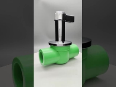 Valvola a sfera PPR di lusso in rame-plastico resistente alla corrosione