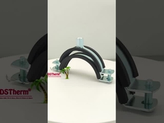 Clampada per tubi metallici PPR Alta qualità della pinza con gomma resistente alla corrosione 20-160 mm