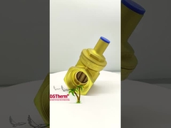 Valvola di chiusura in ottone per impianti idraulici resistenza alla corrosione dimensione personalizzata