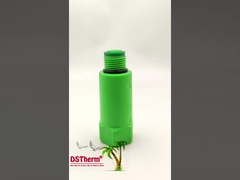 Tappo per tubo PPR Tappo di prova PPR Tappo lungo Colore/Logo personalizzato 1/2