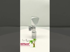 Valvola ad angolo cromata di qualità garantita, design tradizionale per cucina e bagno