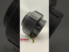 Ppr Black Plastic Union per sistema di tubazioni Personalizzabile Durabilità Resistenza chimica