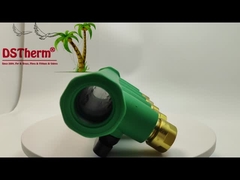 PPR Brass Blue 5 Ways Manifold colore e logo personalizzati 20 mm