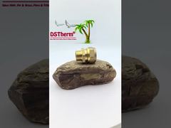 Raccordo filettato HPb58-3 per tubi PEX in ottone PN20 1/2'