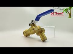 Rubinetti con maniglia in ferro blu classico per carichi pesanti placcati in oro Rubinetto con beccuccio per acqua Rubinetto per acqua con rubinetto