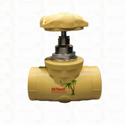 7 mm Spessore Lavatrice PPR Valvola di cancello Flusso pesante Facile installazione Anti-ruggine resistente