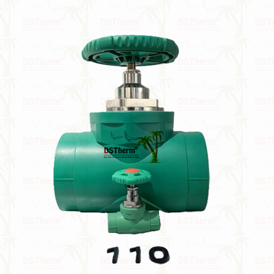 7 mm Spessore Lavatrice PPR Valvola di cancello Flusso pesante Facile installazione Anti-ruggine resistente