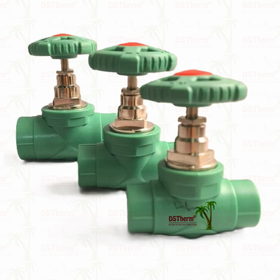 7 mm Spessore Lavatrice PPR Valvola di cancello Flusso pesante Facile installazione Anti-ruggine resistente