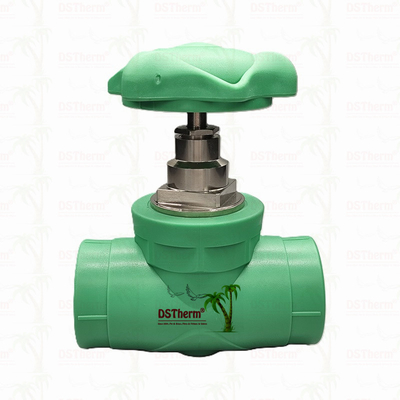 7 mm Spessore Lavatrice PPR Valvola di cancello Flusso pesante Facile installazione Anti-ruggine resistente