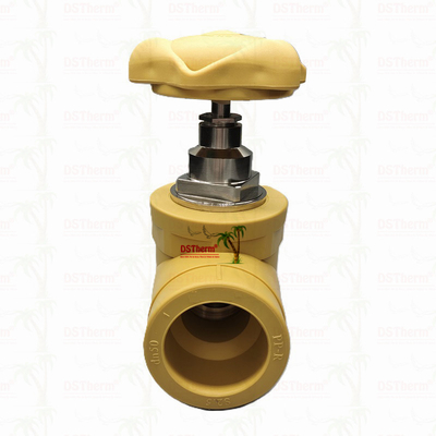 7 mm Spessore Lavatrice PPR Valvola di cancello Flusso pesante Facile installazione Anti-ruggine resistente