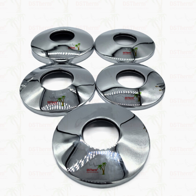 Cartuccia di valvola cromata con manica di estensione 1/2" - 1" Dimensione personalizzata