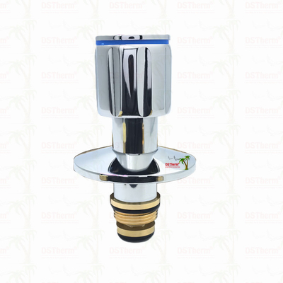 Valvola di arresto cromata Ppr con maniglia antiscivolo a bassa manutenzione 20-32 mm Dimensioni personalizzabili