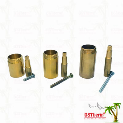 Manica di estensione della valvola in ottone / cromo 1/2 " - 1" Dimensione personalizzata
