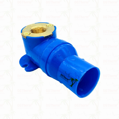 Fittings PEX Blu PEX gomito resistente alla corrosione Flessibile installazione colore personalizzato