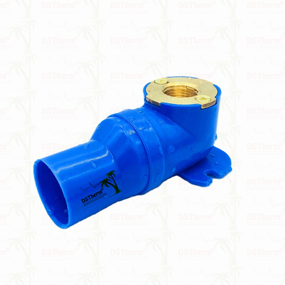 Fittings PEX Blu PEX gomito resistente alla corrosione Flessibile installazione colore personalizzato