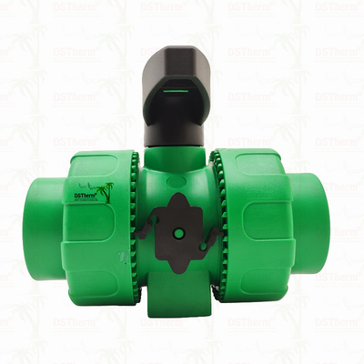 Valvola a sfera PPR a doppia unione con sfera in plastica S2.5 20-63MM LOGO personalizzato