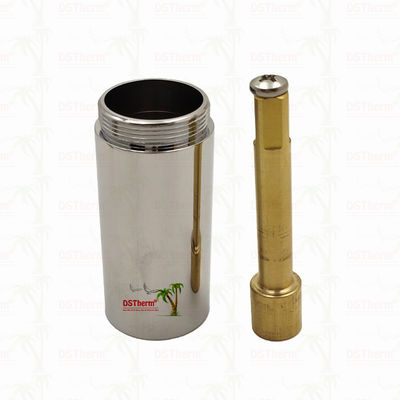 Prolunga stelo valvola in ottone/cromato, prolunga cartuccia, dimensioni personalizzate