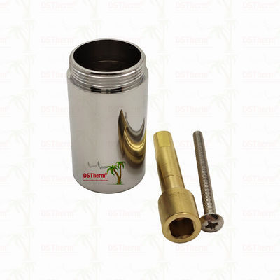 Prolunga stelo valvola in ottone/cromato, prolunga cartuccia, dimensioni personalizzate