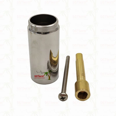 Prolunga stelo valvola in ottone/cromato, prolunga cartuccia, dimensioni personalizzate
