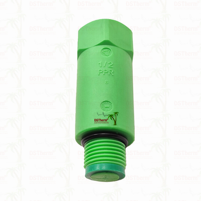 Tappo per tubo PPR Tappo di prova PPR Tappo lungo Colore/Logo personalizzato 1/2" 3/4"
