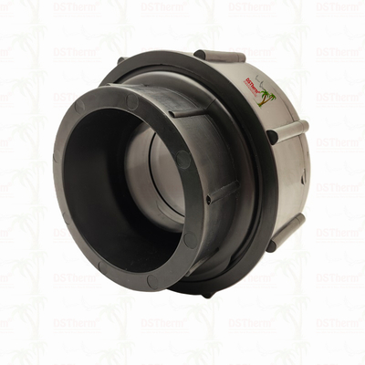 Ppr Black Plastic Union per sistema di tubazioni Personalizzabile Durabilità Resistenza chimica