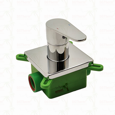 Valvola miscelatore doccia a 3 vie cromata PPR 20mm 25mm