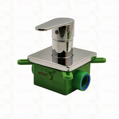 Valvola miscelatore doccia a 3 vie cromata PPR 20mm 25mm