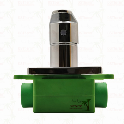 Valvola miscelatore doccia a 3 vie cromata PPR 20mm 25mm