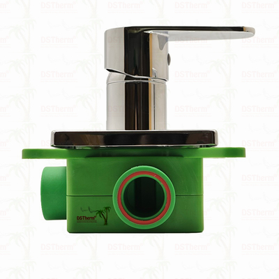 Valvola miscelatore doccia a 3 vie cromata PPR 20mm 25mm