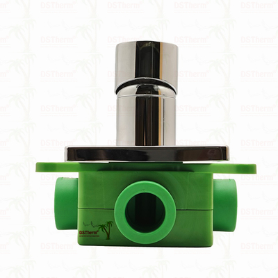 Valvola miscelatore doccia a 3 vie cromata PPR 20mm 25mm