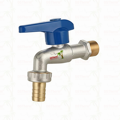 Rubinetto a doppio attacco universale classico in alluminio, rubinetto in ottone, rubinetto in ottone 1/2"*3/4"*3/4"