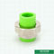 Temperature elevate resistenti di ISO15874 Ppr del tubo degli accessori di dimensione verde del sindacato