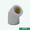 Gomito femminile bianco 45°Ppr dell'installazione di Ppr degli accessori affidabili del tubo