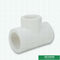 Accessori per tubi bianchi sanitari di Ppr che riducono il rifornimento idrico di plastica degli accessori del tubo di dimensione del T