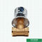 Valvola d'ottone bronzea su misura del rubinetto d'arresto del tubo di Logo Chrome Plated Concealed Water