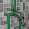 Valvola di doccia del miscelatore di Ppr di tre modi di modi quattro con il pannello cromato della maniglia
