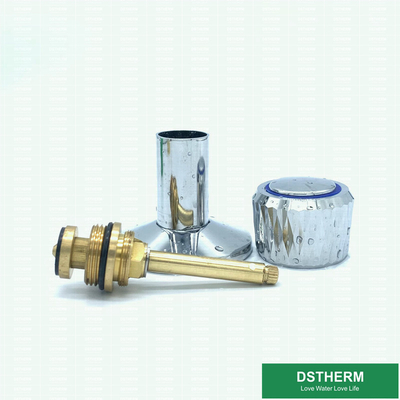 Parti superiori della maniglia di Diamond Round Ppr Stop Valve con le cartucce d'ottone