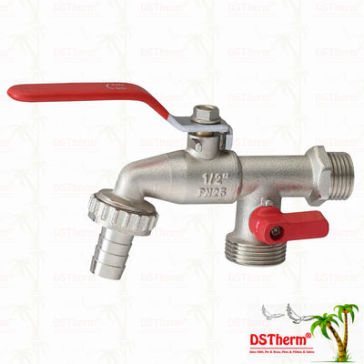 Medio classico universale doppio sbocco Bibcocks ottone rubinetto ottone rubinetto 1/2