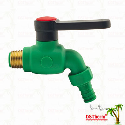 Rubinetti a staffa PPR, rubinetto per acqua, rubinetto a spruzzo, colore personalizzato 1/2