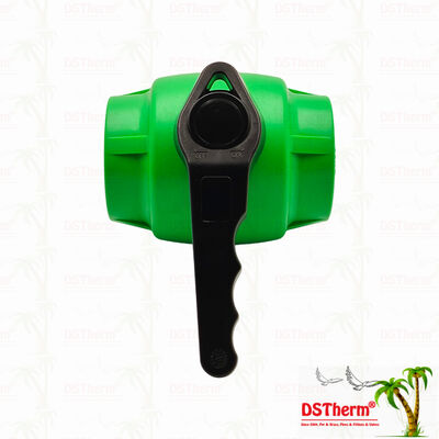 Valvola a sfera PPR con maniglia ondeggiante e palla di ottone per impianti idraulici 20-63MM personalizzabile